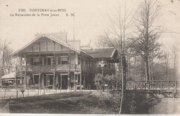 94 - FONTENAY SOUS BOIS - Le Restaurant De La Porte Jaune - Fontenay Sous Bois