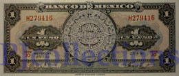 LOT MEXICO 1 PESO 1961 PICK 59g UNC X 5 PCS - Mexico