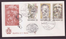 San Marino- 1980 Fdc Lotta Al Tabacco - Droga