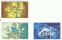 ALEMANIA  ORIENTAL   YVERT    H/B  29/31    MNH  ** - 1er Día – FDC (hojas)