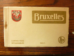 Carnet De 10 Cartes Postales - BRUXELLES - Lotti, Serie, Collezioni