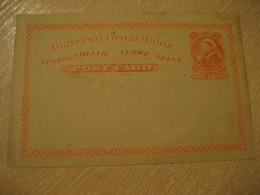 Two Cents Post Card NEWFOUNDLAND Terre-Neuve Postal Stationery Card Canada - Ganzsachen
