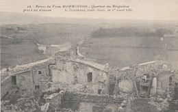 CPA 84  MORMOIRON  RUINES QUARTIER DES BRIGUIERES PRIS A VOL D'OISEAU - Mormoiron