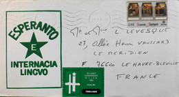 Finlande > 1981-90 > Lettre Illustrée ESPERANTO Langue Internationale - Congreso Du 31.7 Au 6.8.1982 En FINLANDE - Cartas & Documentos
