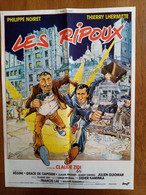 AFFICHE CINEMA ORIGINALE FILM LES RIPOUX 1984 PHILIPPE NOIRET THIERRY LHERMITTE REGINE 53.2CMX39.3CM DE CLAUDE ZIDI - Affiches & Posters