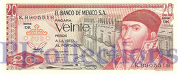 MEXICO 20 PESOS 1977 PICK 64d UNC - Mexico