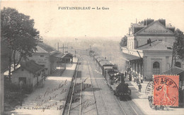 77-FONTAINEBLEAU- LA GARE - Fontainebleau