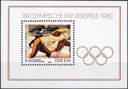 DDR 1980 Mi-Nr. Block 57 ** MNH - 1971-1980