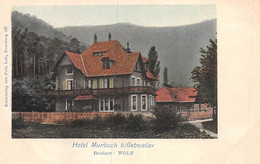 22-4700 :  MURBACH. GRUSS AUS. SOUVENIR DE. HOTEL WOLF - Murbach