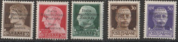 209 Base Atlantica  1943 - Francobolli Imperiale Con Soprastampa “Base Atlantica” N. 6+8/11. Cat. € 300,00. SPL - Local And Autonomous Issues