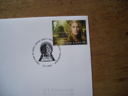 FDC Game Of Thrones, Le Trône De Fer, Cersei Lannister - 2011-2020 Decimal Issues