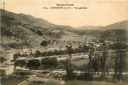 Barrême * Vue Générale Sur Le Village - Sonstige & Ohne Zuordnung