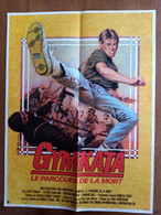 AFFICHE CINEMA ORIGINALE FILM GYMKATA 1985 KURT THOMAS TETCHIE AGBAYANI 53.0CMX40.0CM DE ROBERT CLOUSE - KARATE - Affiches & Posters