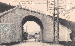 MOIRANS (Isère) - Pont Du Chemin De Fer - Précurseur Voyagé 1903 - Moirans