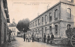 MOIRANS (Isère) - L'Ambulance D'Alboussière - Au Fond La Mairie - Militaires - Moirans