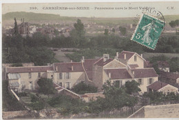 CARRIERES SUR SEINE   Panorama Vers Le Mont Valérien - Carrières-sur-Seine