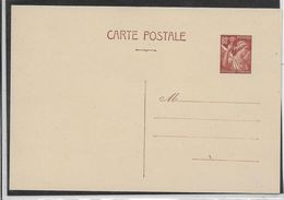 France Entiers Postaux - 80c Brun - Type Iris - Carte Postale - Neuf - Standard Postcards & Stamped On Demand (before 1995)