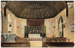 Church Of The Holy Spirit Interior Rye Harbour - 1936 - RAP Co - Rye