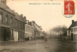 Pierrepont * Grande Rue Et Route De Laon * Boucherie Charcuterie - Autres & Non Classés