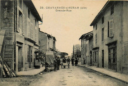 Chavannes Sur Suran * La Grande Rue Du Village * Villageois - Ohne Zuordnung