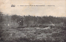 CPA Chasse - Chasse à Courre En Forêt De Fontainebleau - Relancé à Vue - Jagd