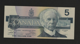 Canada, 5 Dollars, 1986-1991 Issue - Kanada