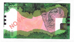 Test Note "OBERTHUR/BDF 50 Euro" Testnote, RRRRR, Used, Echantillon, Euro Size, RAVEL # 3 - Fiktive & Specimen