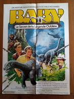 AFFICHE CINEMA ORIGINALE FILM BABY LE SECRET DE LA LEGENDE OUBLIEE 1985 54.3CMX39.9CM DE BILL L NORTON - DINOSAURES - Affiches & Posters