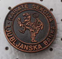 Karate Club Ljubljanska Banka Slovenia Pin - Judo
