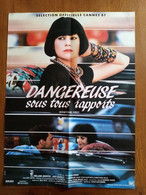 AFFICHE CINEMA ORIGINALE FILM DANGEREUSE SOUS TOUS RAPPORTS 1986 MELANIE GRIFFITH 52.3CMX38.9CM DE JONATHAN DEMME - Affiches & Posters