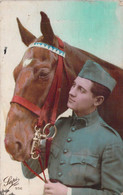 CPA Chevaux - Militaire Et Son Cheval - Editions SAPI Paris 956 - Horses
