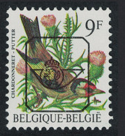 Belgium Eurasian Goldfinch Bird Buzin 'Chardonneret' 9f Precancel 1986 MNH SG#2853 MI#2242vV SC#1228 - Nuevos