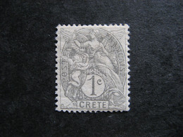 Crête: TB N° 1, Neuf X. - Unused Stamps