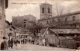 Suze-la-Rousse Canton Saint-Paul-Trois-Châteaux Château Et L'Eglise Church Drôme 26790 Cpa Ecrite Au Dos TB.Etat - Sonstige & Ohne Zuordnung