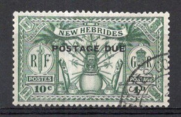 Nouvelles HEBRIDES Timbre Taxe N°6 Oblitéré TB Cote 7,50€ - Postage Due