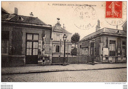 FONTENAY-sous-BOIS La Mairie   Carte écrite En 1911. TBE - Fontenay Sous Bois