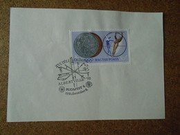 D191053  Hungary  Commemorative Handstamp  -Winter Olympic Games -Albertville '92  -  1991  - Budapest - Sonstige & Ohne Zuordnung