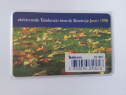 Slovenia - Jesen 1998 - Herbst -  Mint - Slovénie