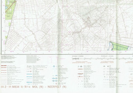 Institut Géographique Militaire Be - "MOL - NEERPELT" - N° 9/7-8 - Edition: 1973 - Echelle 1/25.000 - Cartes Topographiques