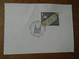 D191057  Hungary  Commemorative Handstamp  -  Chess European Championship 1992  - Budapest - Andere & Zonder Classificatie