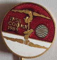 IFSA World Championships Gymnastics 1984 Sofia Bulgaria PIN A9/6 - Gymnastics
