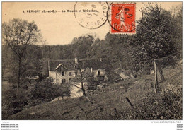 PERIGNY.  Le Moulin Et Le Coteau    Carte écrite En 1914    2 Scans  TBE - Perigny