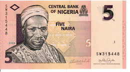 Nigeria P-32a  5 Naira  2006  UNC - Nigeria