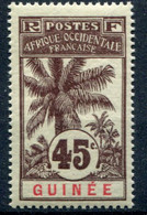 Guinée    N°  42 * - Neufs