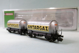 Arnold - 2 WAGONS CITERNES à Gaz Antargaz SNCF ép. III Réf. HN6478 Neuf NBO N 1/160 - Wagons Marchandises