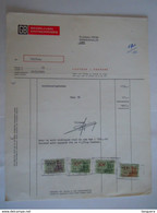 Gent 1969 GB Bedrijven Entreprises Facture Autobenodigdheiden Fiskale Zegels Tax 100 10 1 F - Trasporti