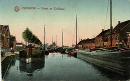 Belgium, IZEGEM ISEGHEM, Vaart En Zuidkaai (1910s) Postcard - Izegem