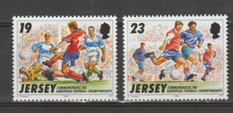 JERSEYChampionnat Européen De Football 1996 - Joueurs En Action - Championnat D'Europe (UEFA)