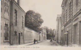 (51) AY-CHAMPAGNE.  La Rue Pierlot. Les Ecoles (Enseigne De Coiffeur) - Ay En Champagne