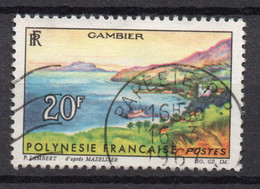 Polynésie Y&T  N° 34  * Oblitéré Beau Cachet Rond - Gebraucht